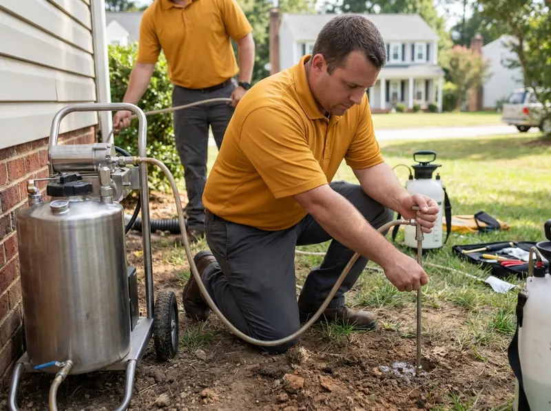 Liquid Termite Barrier Treatment in Henrico, VA